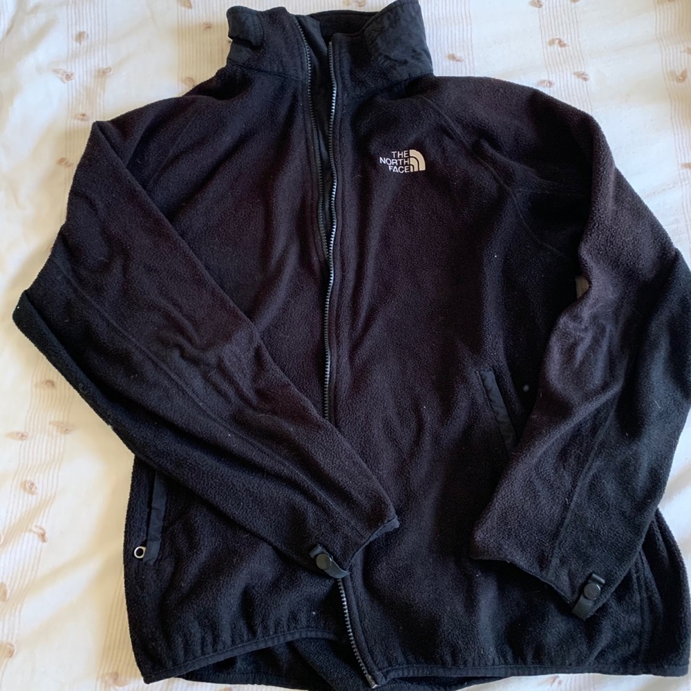 The North Face Black Fleece Zip-Up